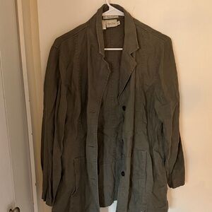 Men's Olive Military Field Jacket